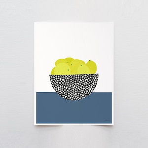 Lemons Still Life Art Print – Signed Jorey Hurley - 200618