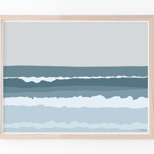 Grander Group Seascape Artwork Ocean Wave Picture Blue Crashing Graphic Art Painting Print Grander Group Seascape Artwork Ocean Wave Picture Blue Crashing Graphic Art Painting Print