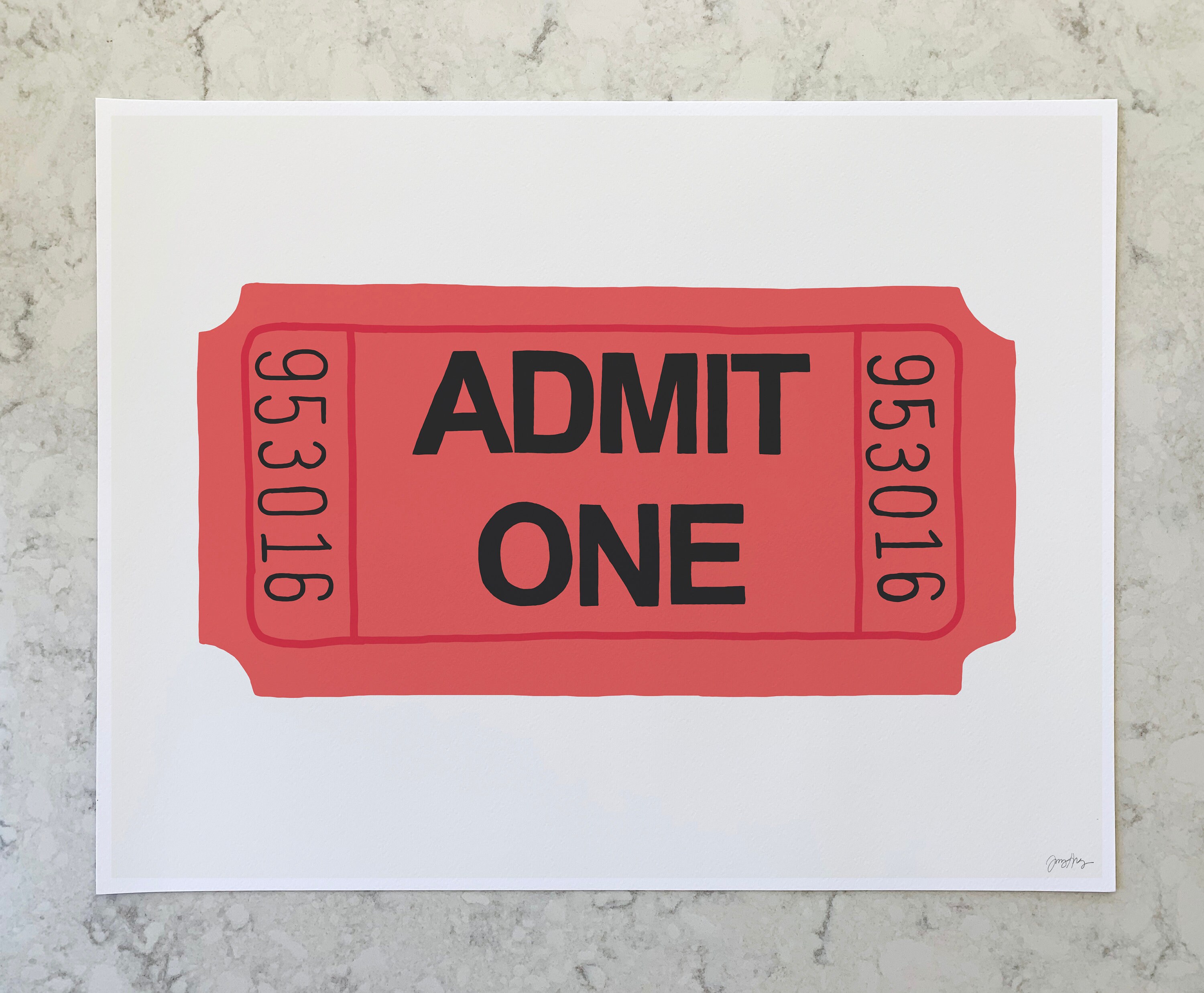 admission-ticket-signed-art-print-available-framed-or-etsy
