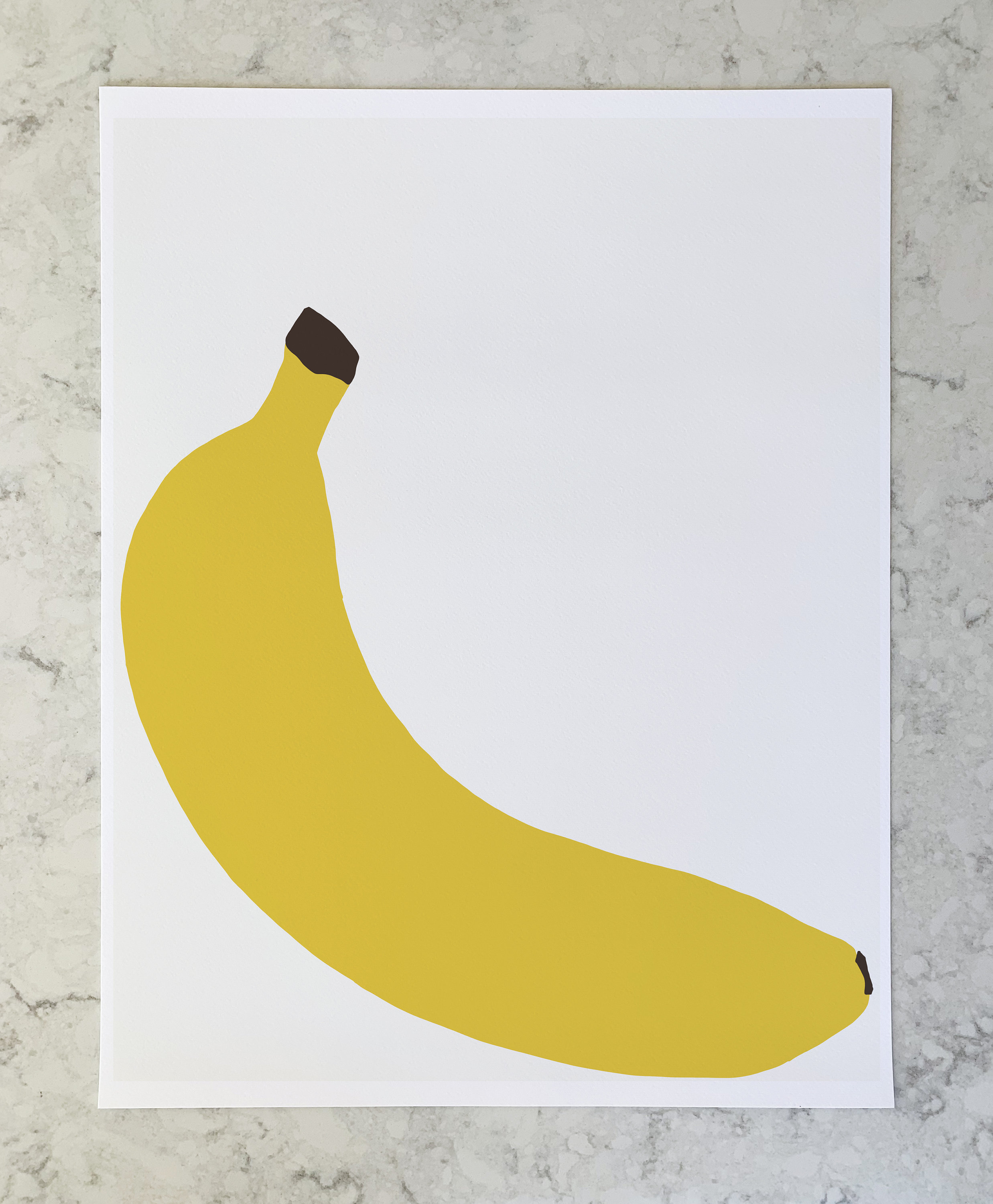 Fine Art Print. Banana. April 29 2014. Etsy