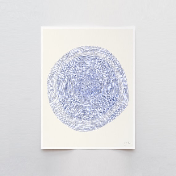 Flower Petal Abstract Art Print - Signed and Printed by Jorey Hurley - Unframed or Framed - Contemporary Wall Art - 141006