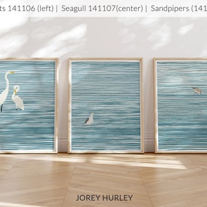 Sandpipers Art Print Signed and Printed by Jorey Hurley Unframed or Framed 141105 image 10