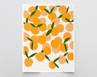 Clementines Art Print - Signed and Printed by Jorey Hurley - Unframed or Framed - 111222