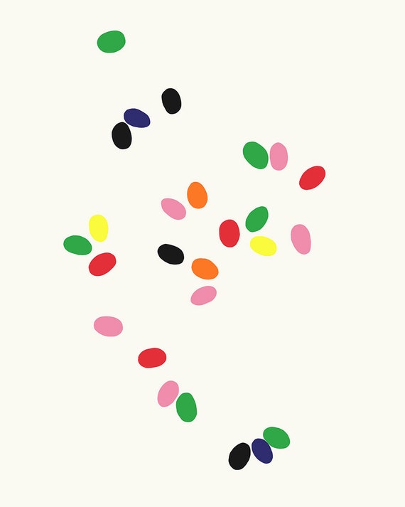 Items similar to Fine Art Print. Jelly Beans. March 30, 2015. on Etsy