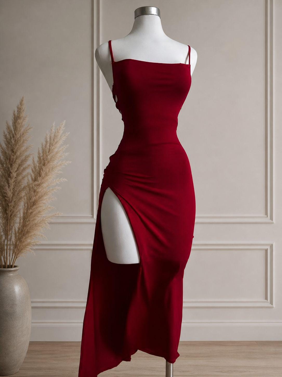 red dress bodycon uk Quiz Ruched Bodycon Mini Dress - Red
