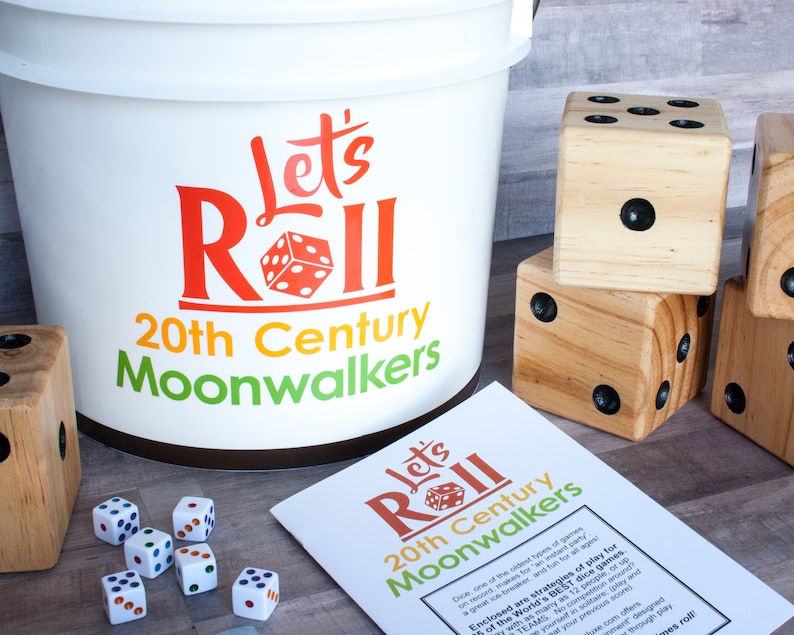 Giant Yahtzee And Farkle 25 Games Group Sports Custom Colors Etsy