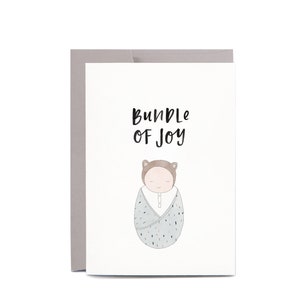 Bundle of Joy New Baby BABY SHOWER Greeting Card