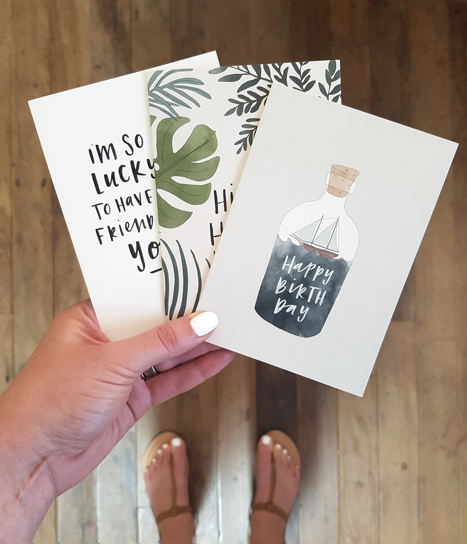 Greeting Cards Pack of 5 | Etsy