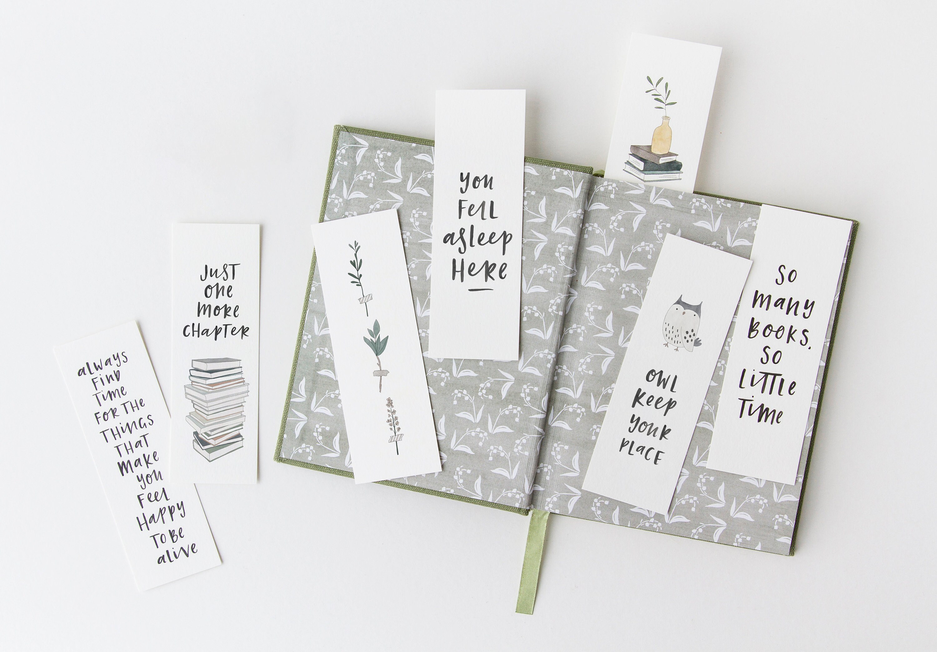 Bookmark Set of 5 Etsy UK