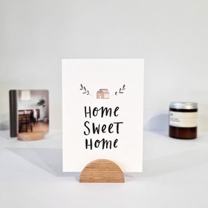Home Sweet Home NEW HOUSE Illustrated HOUSEWARMING Greeting Card image 4
