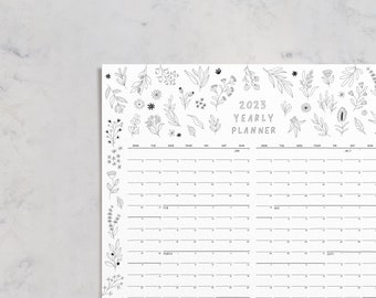 2023 Yearly Wall Planner Calendar A1 Size