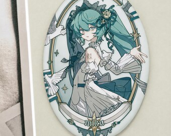 Hatsune Miku-badge, Miku-geïnspireerde button