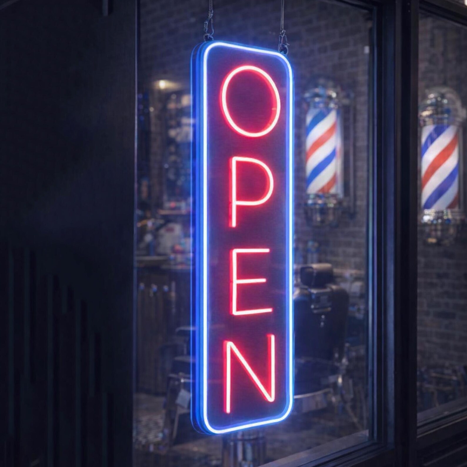 Custom Open Neon Sign, Modern Open Sign, Open Led Light up Sign ...