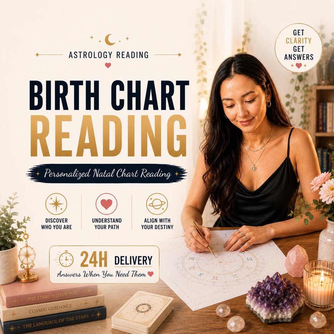 Detailed Birth Chart Reading | Personalized Natal Chart Astrology ...