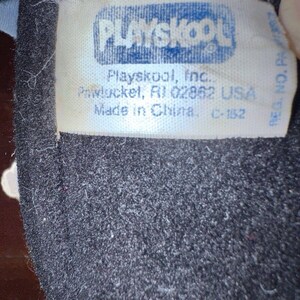 20" VTG 1988 Playskool Disney Large Mickey Mouse Pull String SQUEAKS Plush Doll image 8