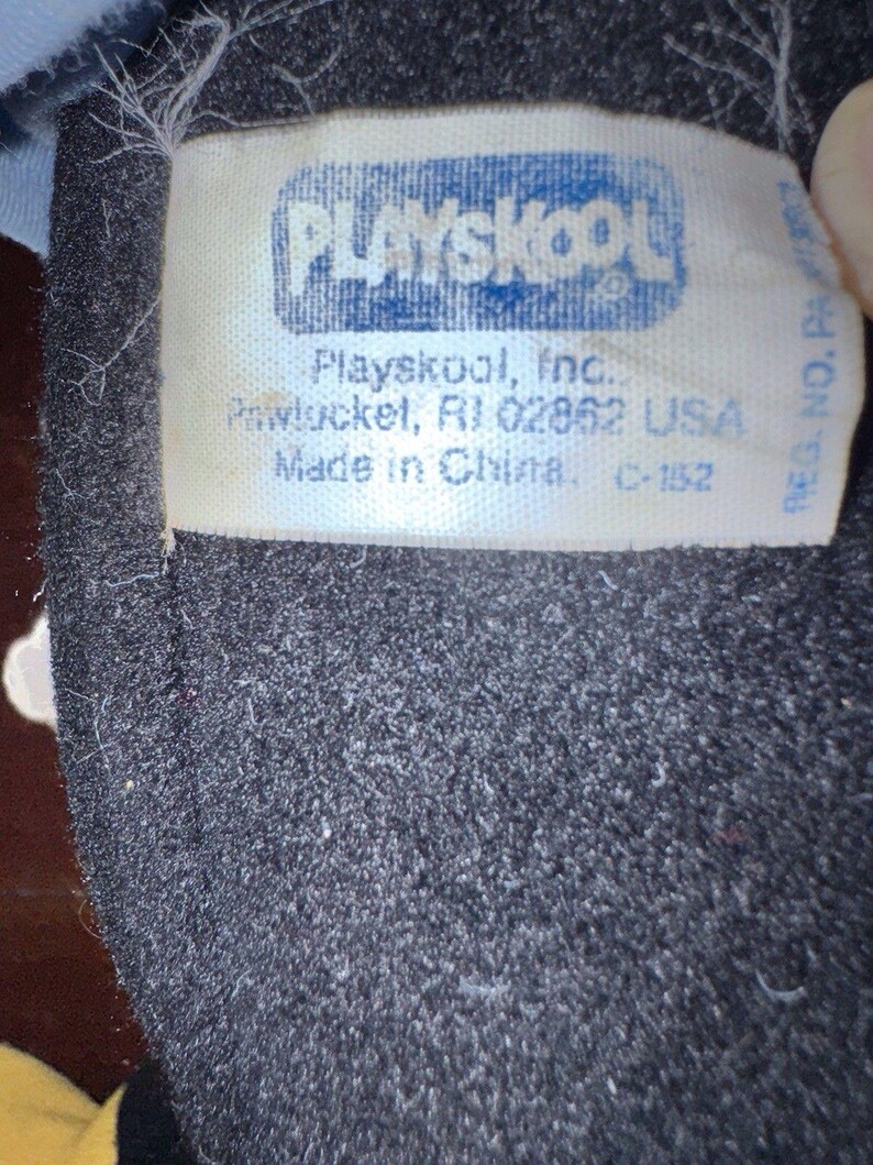 20" VTG 1988 Playskool Disney Large Mickey Mouse Pull String SQUEAKS Plush Doll image 8