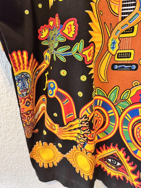 Vintage 1997 Santana Heaven Smiles Shirt: One Size View 4