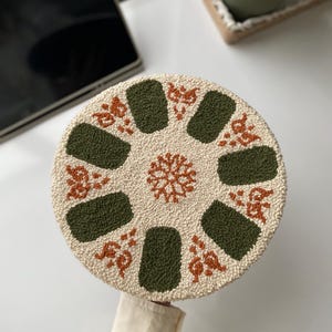 Handgemachter Bowle-Untersetzer, türkische Teeuntersetzer: Küchendekoration, Topfuntersetzer