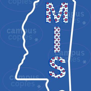 Ole Miss Wall Print