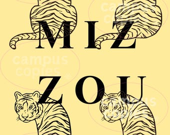 Mizzou-Wanddruck