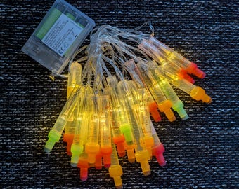 Lichterkette "Blutentnahme" Geschenk Rettungsdienst Notaufnahme Muttertag