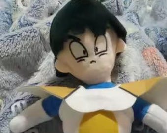 Vegeta Plush Doll 25cm | Dragon Ball Anime Plush Toy | Soft Stuffed Character Gift