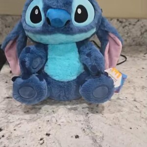Stitch Plush Toy 20cm – Cute Soft Disney Character Doll, Kawaii Blue Alien Gift bild 3