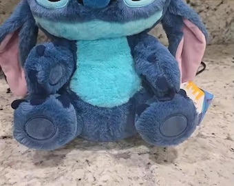 Stitch Plush Toy 20cm – Cute Soft Disney Character Doll, Kawaii Blue Alien Gift