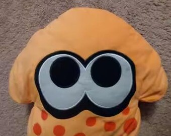 Orange Octopus Plush Pillow | Cute Ocean Stuffed Toy