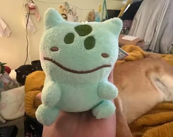 Cute Bulbasaur Plush 10cm Kawaii Pokémon Inspired Soft Toy