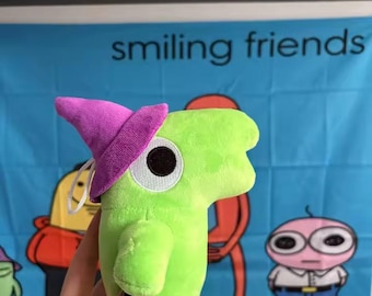 Cute Glep Plush – Smiling Friends Soft Toy, Perfect Birthday Present