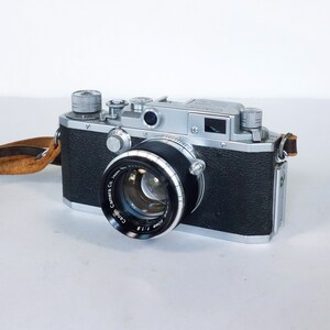 Vintage Canon Rangefinder IV SB Camera Canon 50mm F/1.8 Lens