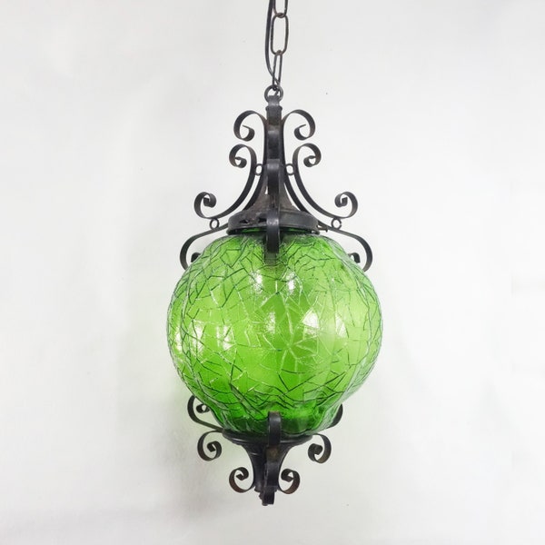 Vintage Hanging Lamp Etsy