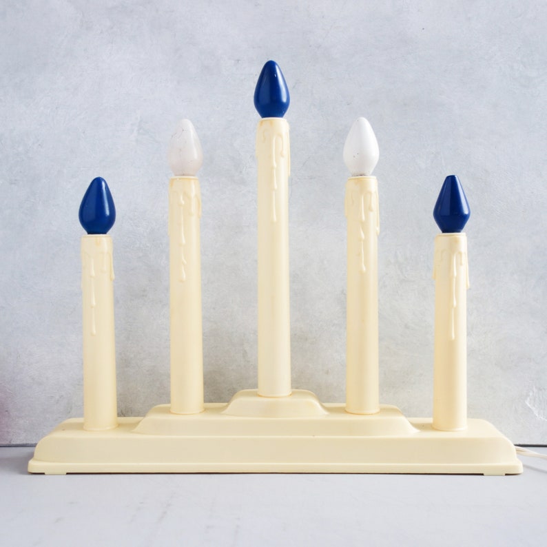 Vintage Christmas Electric Window Candle Candelabra Light Etsy