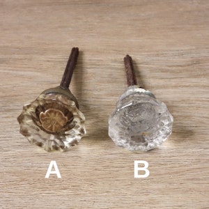 Antique Glass Door Knobs: Brass & Crystal Hardware, Architectural Salvage