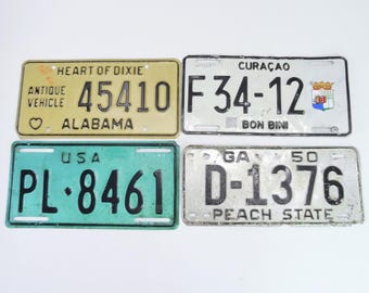 Choice Vintage Metal License Plate, Rustic Car Tag, Industrial Automotive Decor, Garage Sign Wall Hanging, Gift Idea, Man Cave