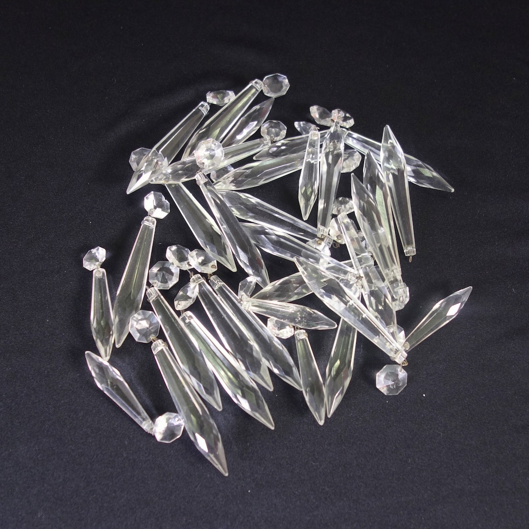 XLJP 5 Pz/set Di Cristallo Suncatcher Pendente Rettangolare Prisma - Foto 3