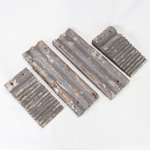Vintage Victorian Door Trim, Antique Wood Molding, Plinth Block Pilaster, Repurpose Craft, Architectural Salvage, Farmhouse Decor