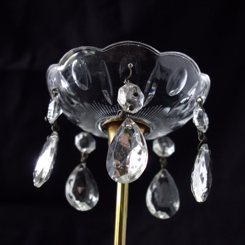 Vintage Chandelier Prisms And Crystal Bobeche Octagonal Bead Replacement Parts Glass Teardrop Lighting Home Living Autoreff Badcamberg De Vintage Chandelier Prisms And Crystal, Chandelier Replacement Glass Beads