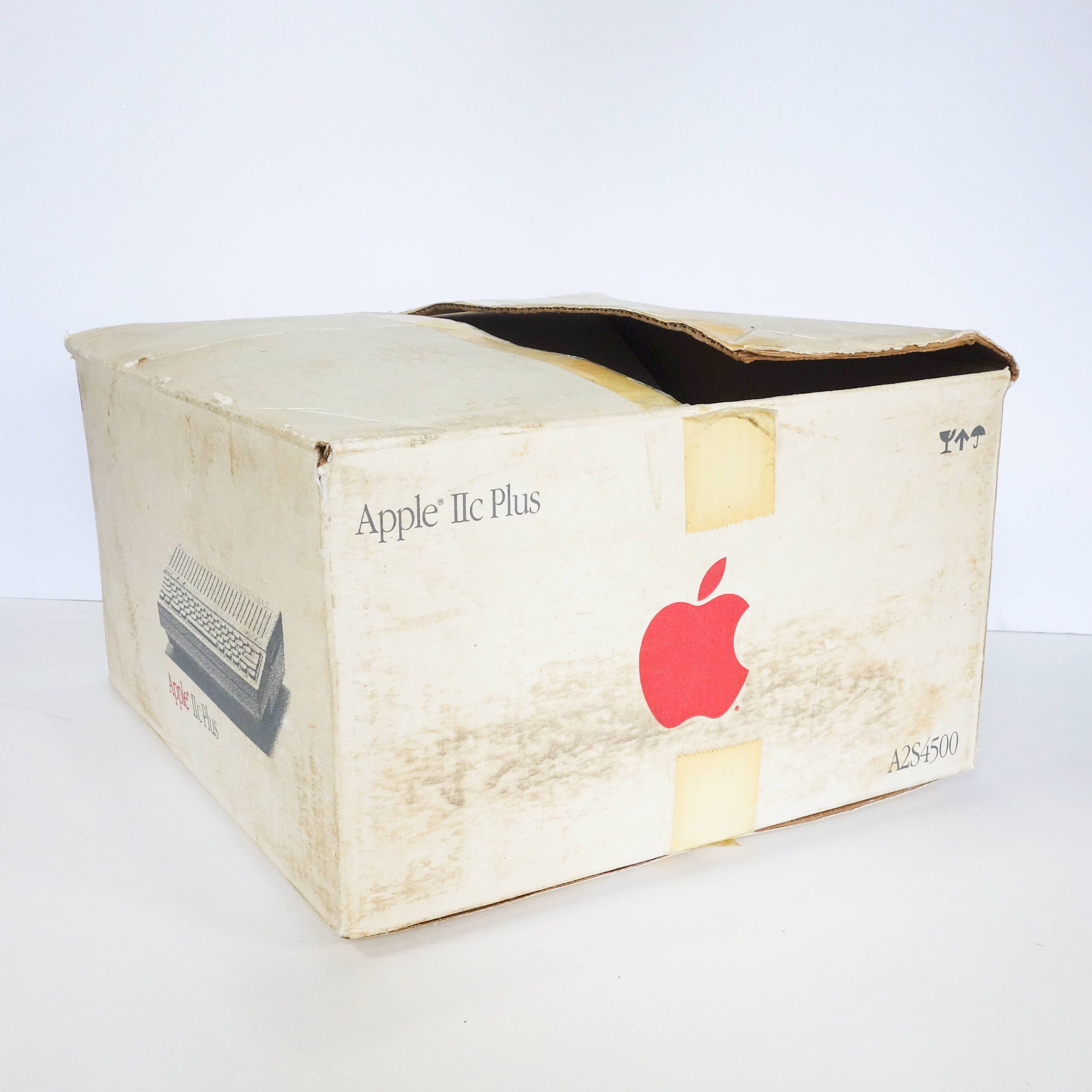 Original 1980's Vintage Apple IIC Plus Computer BOX ONLY, Retro ...