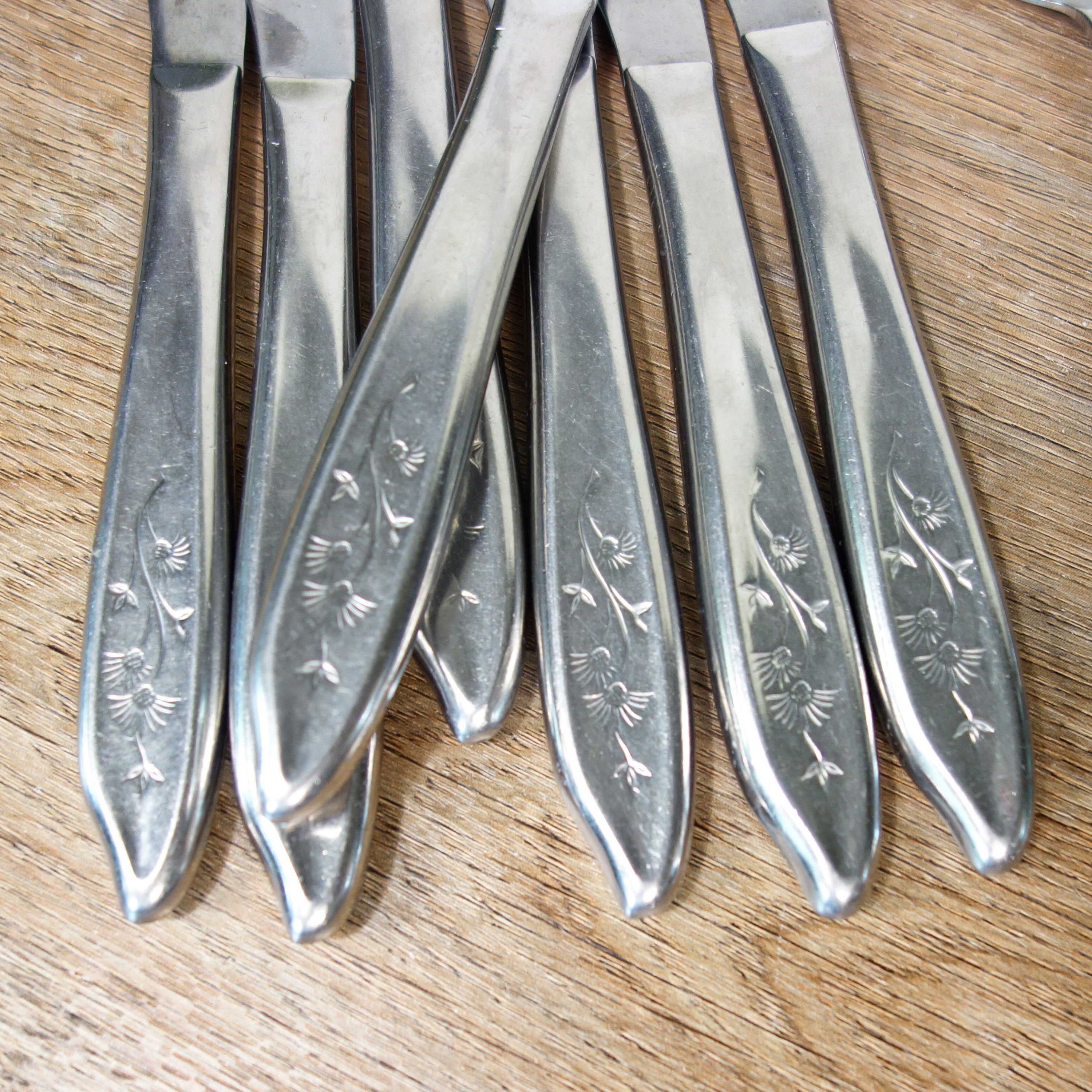 Your Choice Vintage Mid Century Stainless Flatware, Retro Misty Isle ...