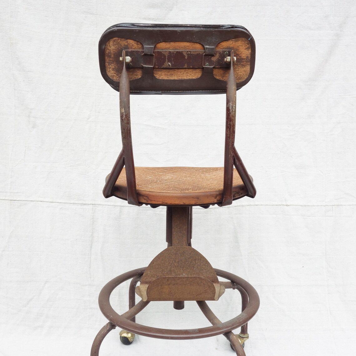 Antique Telephone Operators Chair Western Electric Phone Etsy