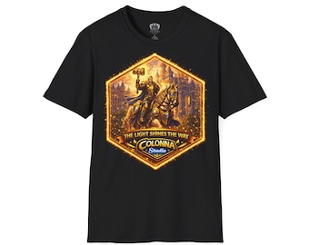 D20 Dice T-Shirt / Fantasy Gamer Shirt / D&D / MMORPG / Player Tee / WOW / Colonna Studio