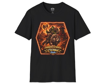 D20 Dice T-Shirt / Fantasy Gamer Shirt / D&D / MMORPG / Player Tee / WOW / Colonna Studio
