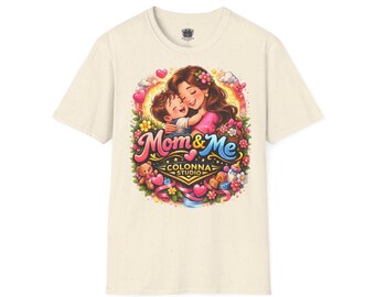 Mom and Me Heart Graphic Tee – Colonna Studio Family Love Shirt