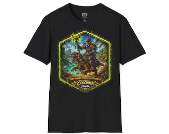 D20 Dice T-Shirt / Fantasy Gamer Shirt / D&D / MMORPG / Player Tee / WOW / Colonna Studio