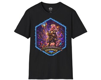 D20 Dice T-Shirt / Fantasy Gamer Shirt / D&D / MMORPG / Player Tee / WOW / Colonna Studio