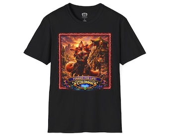 D20 Dice T-Shirt / Fantasy Gamer Shirt / D&D / MMORPG / Player Tee / WOW / Colonna Studio