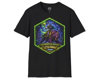 D20 Dice T-Shirt / Fantasy Gamer Shirt / D&D / MMORPG / Player Tee / WOW / Colonna Studio