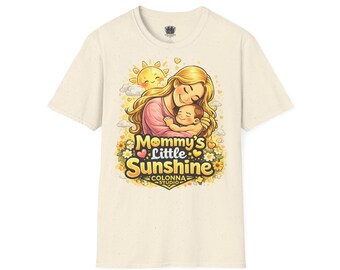 Mommy's Little Sunshine Graphic Tee – Motherhood Love Shirt